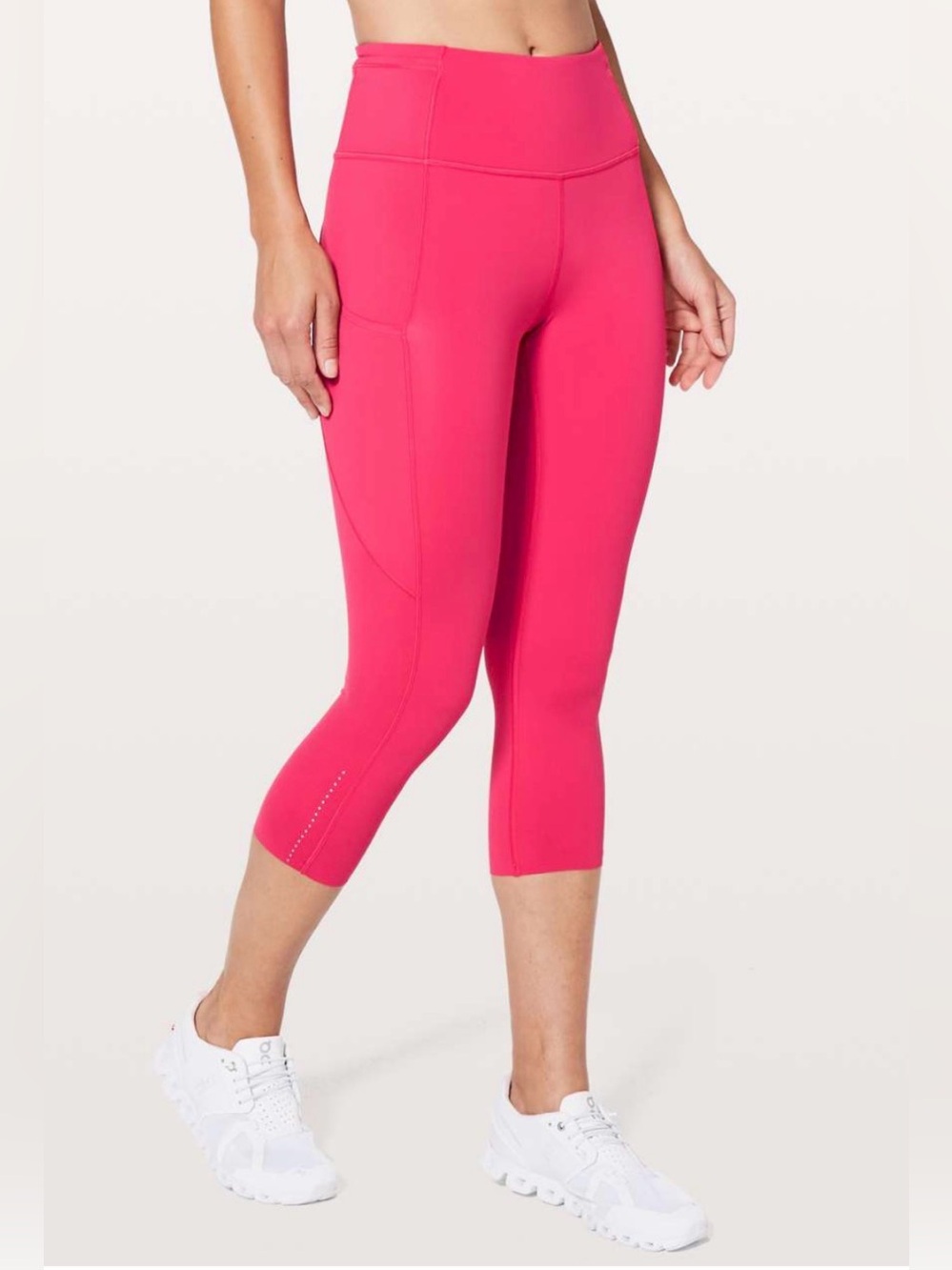 Lululemon - Fast & Free Crop II *Nulux 19"